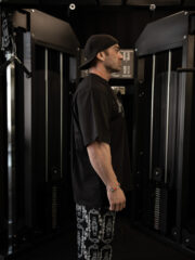 OVERSIZE FIRST DREAM SERIES T-SHIRT SİYAH - Görsel 4