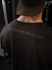 OVERSIZE FIRST DREAM SERIES T-SHIRT SİYAH - Görsel 6