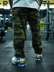 KAMUFLAJ HANK BASKI ŞALVAR YEŞİL - Görsel 3