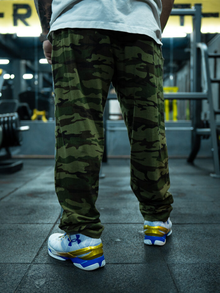 KAMUFLAJ HANK BASKI ŞALVAR YEŞİL - Görsel 3