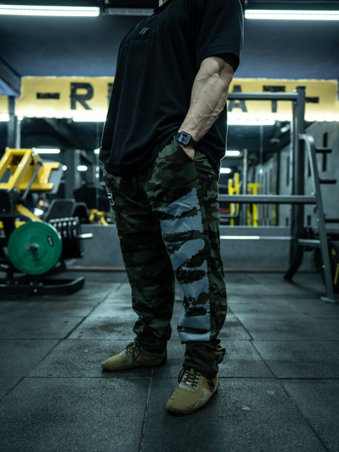 DSC02602 KAMUFLAJ HANK BASKI ŞALVAR HAKİ - Görsel 1