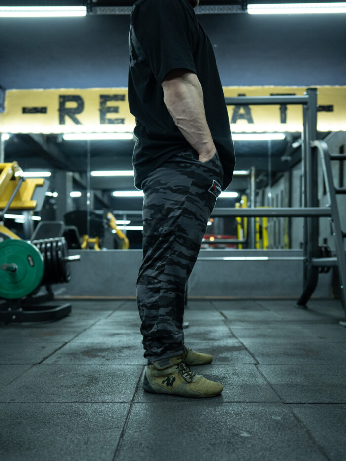 KAMUFLAJ HANK BASKI ŞALVAR GRİ - Görsel 5