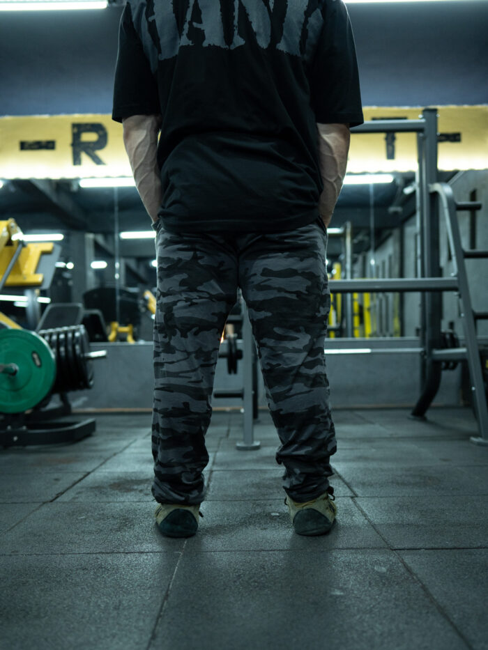 KAMUFLAJ HANK BASKI ŞALVAR GRİ - Görsel 6