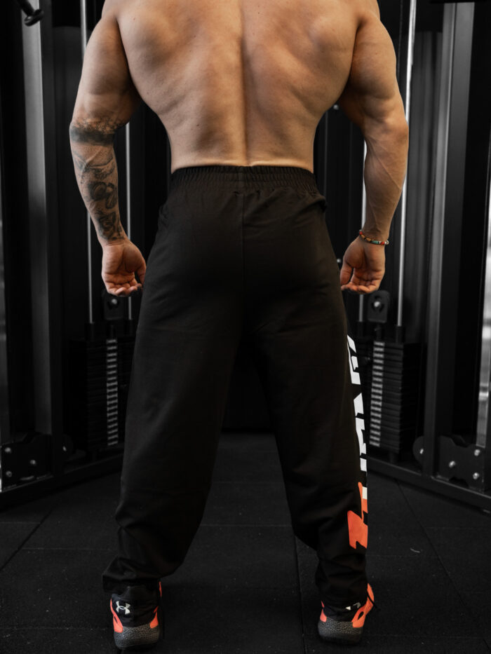 HANK OVERSIZE EŞOFMAN SİYAH - Görsel 6