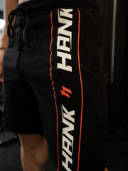 HANK ŞERİT OVERSIZE ŞORT SİYAH - Görsel 2