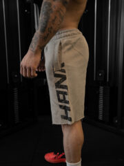 HANK OVERSIZE ŞORT ÇÖL GRİSİ - Görsel 2