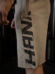 HANK OVERSIZE ŞORT ÇÖL GRİSİ - Görsel 3