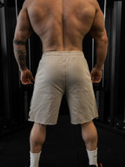 HANK OVERSIZE ŞORT ÇÖL GRİSİ - Görsel 4