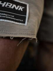 HANK OVERSIZE ŞORT ÇÖL GRİSİ - Görsel 5