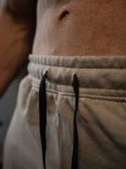 HANK OVERSIZE ŞORT ÇÖL GRİSİ - Görsel 6