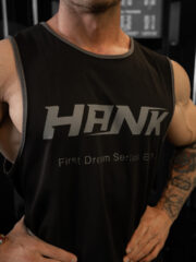 SIFIR KOL REALBODYBUILNG T-SHIRT SİYAH - Görsel 6