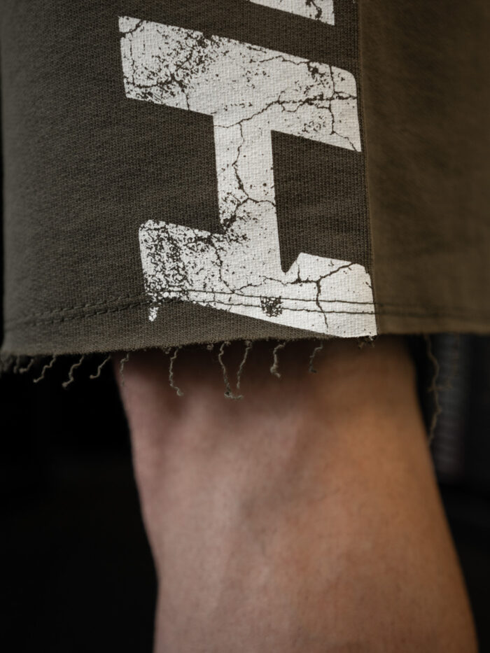 HANK OVERSIZE ŞORT KAHVERENGİ - Görsel 3