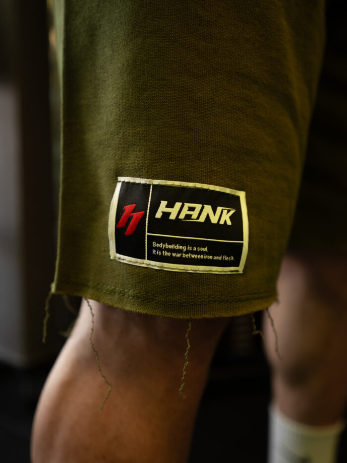 HANK OVERSIZE ŞORT HAKİ - Görsel 3