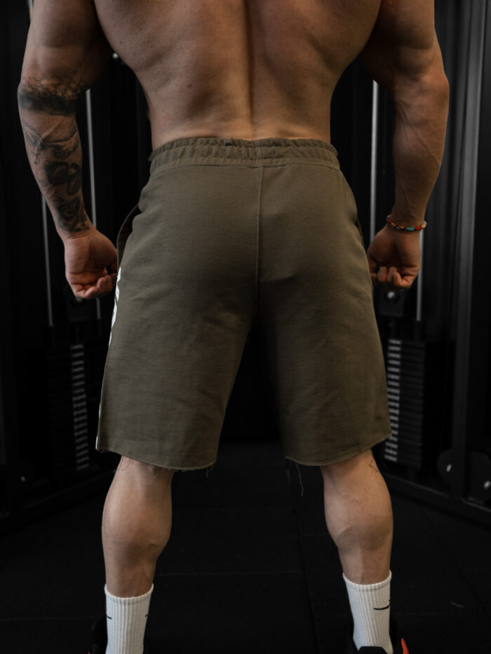 HANK OVERSIZE ŞORT KAHVERENGİ - Görsel 5