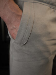 HANK ŞERİT OVERSIZE ŞORT ÇÖL GRİSİ - Görsel 5