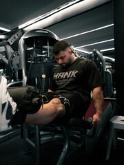 HANK REALBODYBUILDING OVERSIZE ŞORT SİYAH