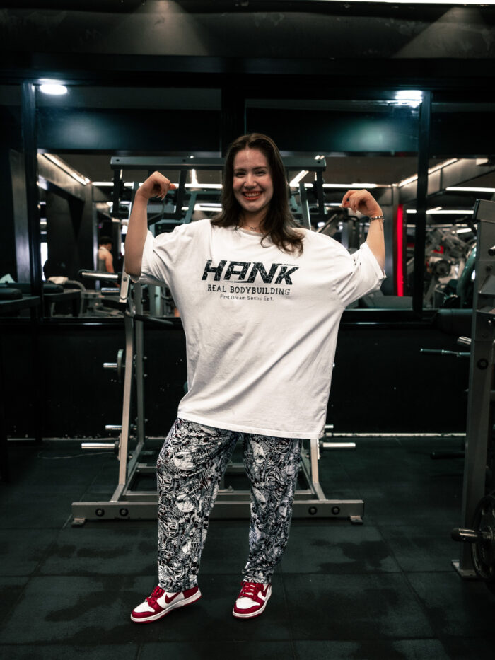 OVERSIZE FIRST DREAM SERIES T-SHIRT BEYAZ - Görsel 3