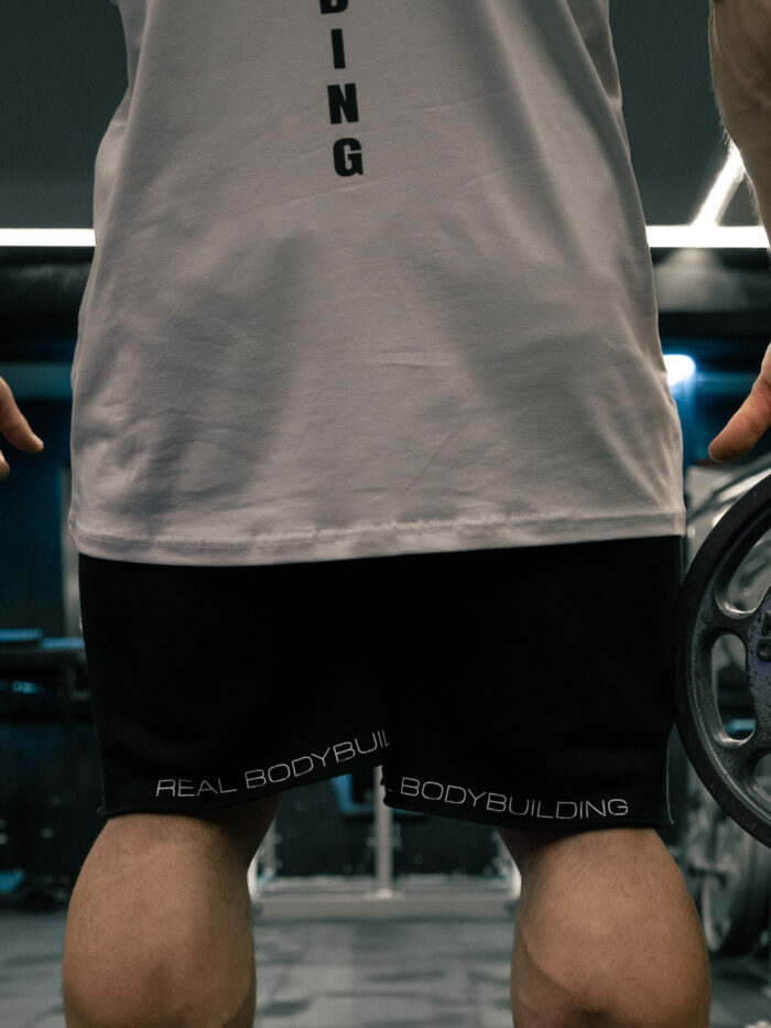 HANK REALBODYBUILDING OVERSIZE ŞORT SİYAH - Görsel 5