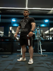 SLIMFIT SİLÜET BASKILI T-SHIRT SİYAH - Görsel 2