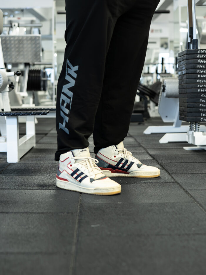 HANK OVERSIZE EŞOFMAN GRİ BASKILI SİYAH - Görsel 3