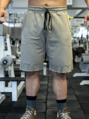 HANK REALBODYBUILDING OVERSIZE ŞORT ÇÖL GRİSİ