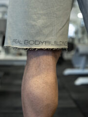 HANK REALBODYBUILDING OVERSIZE ŞORT ÇÖL GRİSİ - Görsel 4