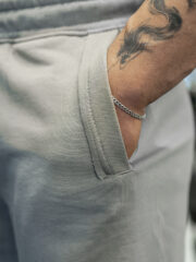 HANK REALBODYBUILDING OVERSIZE ŞORT ÇÖL GRİSİ - Görsel 5