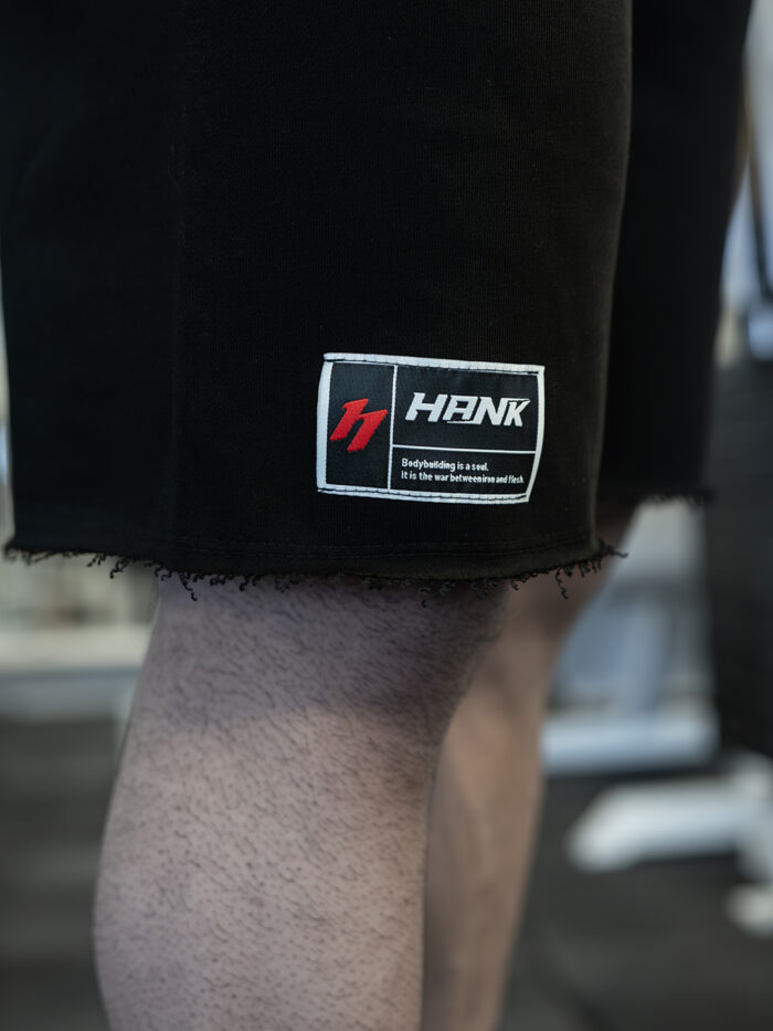 HANK OVERSIZE ŞORT SİYAH - Görsel 5