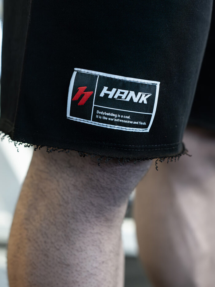 HANK OVERSIZE ŞORT SİYAH - Görsel 7