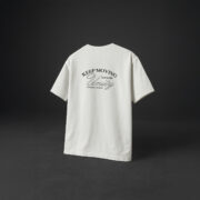 Keep Moving T-Shirt Beyaz - Görsel 2