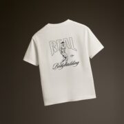 Nihat Kaya Signature Pose T-Shirt Beyaz - Görsel 2