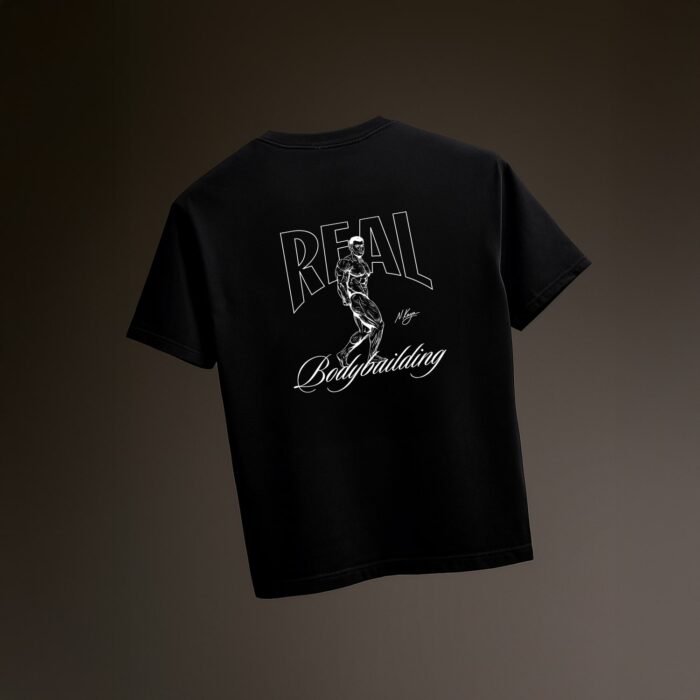 Nihat Kaya Signature Pose T-Shirt Siyah - Görsel 2