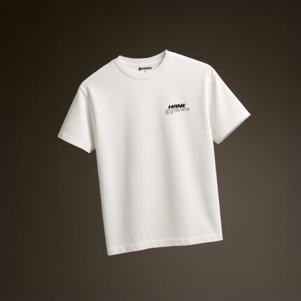 Nihat Kaya Signature Pose T-Shirt Beyaz