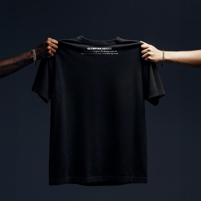 Olympian Serisi T-Shirt Siyah - Görsel 2